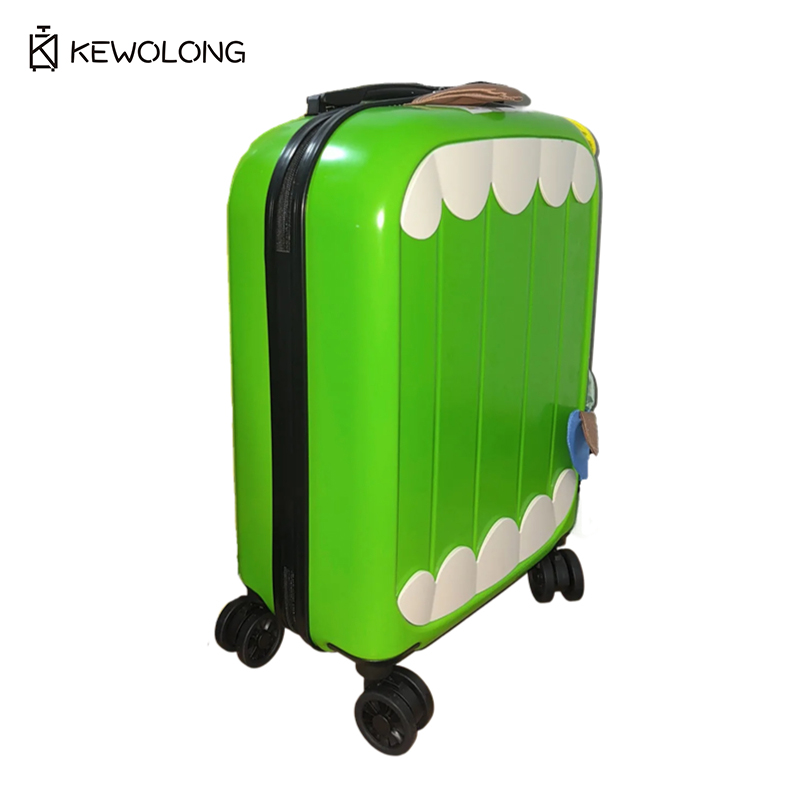 3D Cartoon Dinosaur Kids Lugga - Spinner Wheel Rolling Suitcase 20 Inch review and price