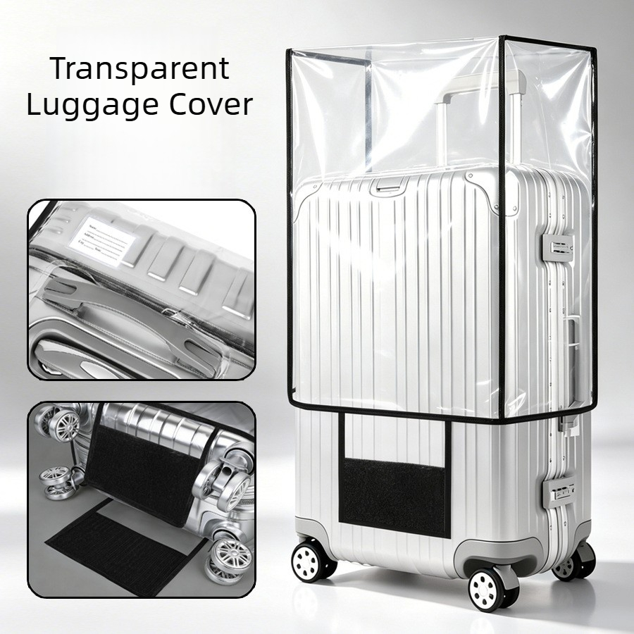 Transparent PVC Luggage Cover  - Luggage Protective Cover Transparent review and price