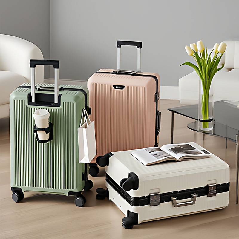 Aluminum Frame Password Suitca - Aluminum Frame Carry On Luggage review and price