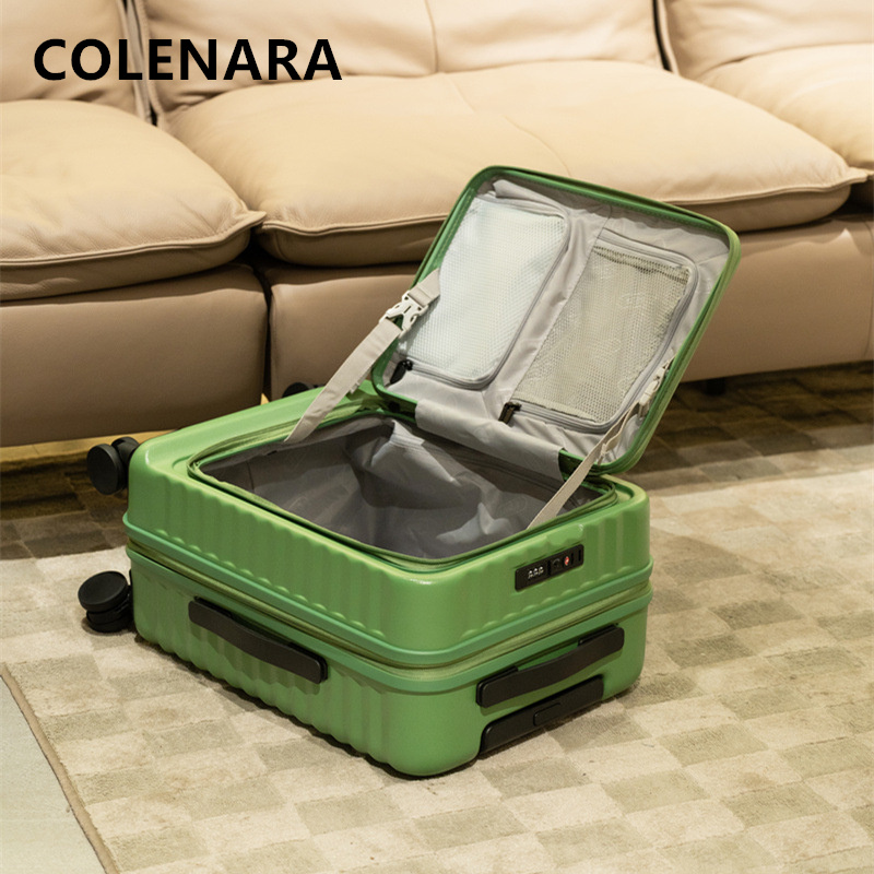 COLENARA Cabin Suitcase Front  - Front Opening Laptop Luggage 24 Inch review and price