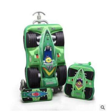 3D Boys Car trolley suitcase C - Foldable Rolling Luggage Bag review and price